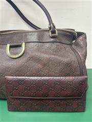 Gucci Abbey D-Ring Tote Bag brown